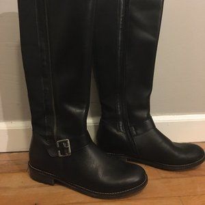 Remonte black knee-high riding boots 7M